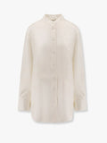 Tuxedo silk shirt