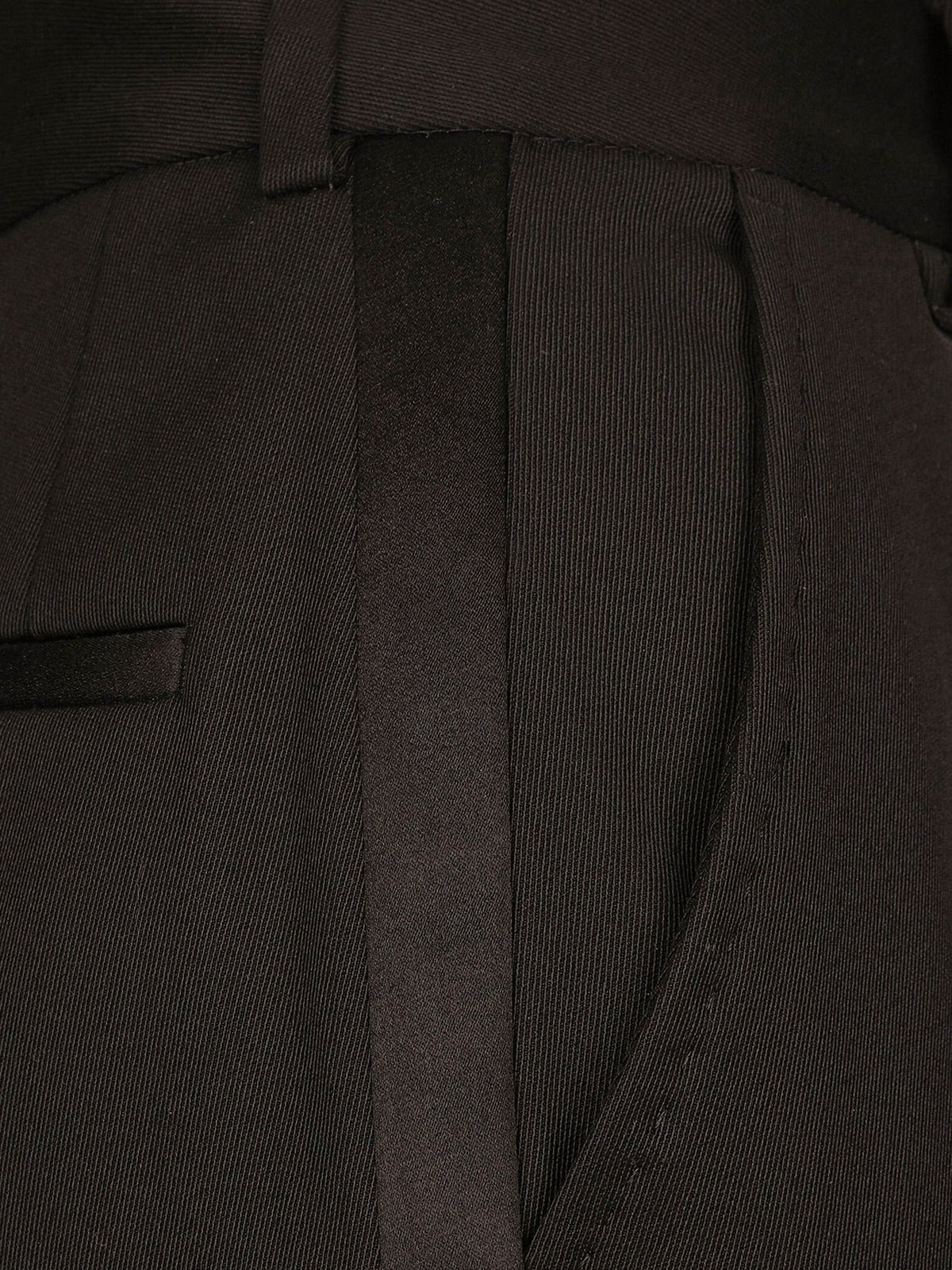 Tuxedo virgin wool and silk trousers 3