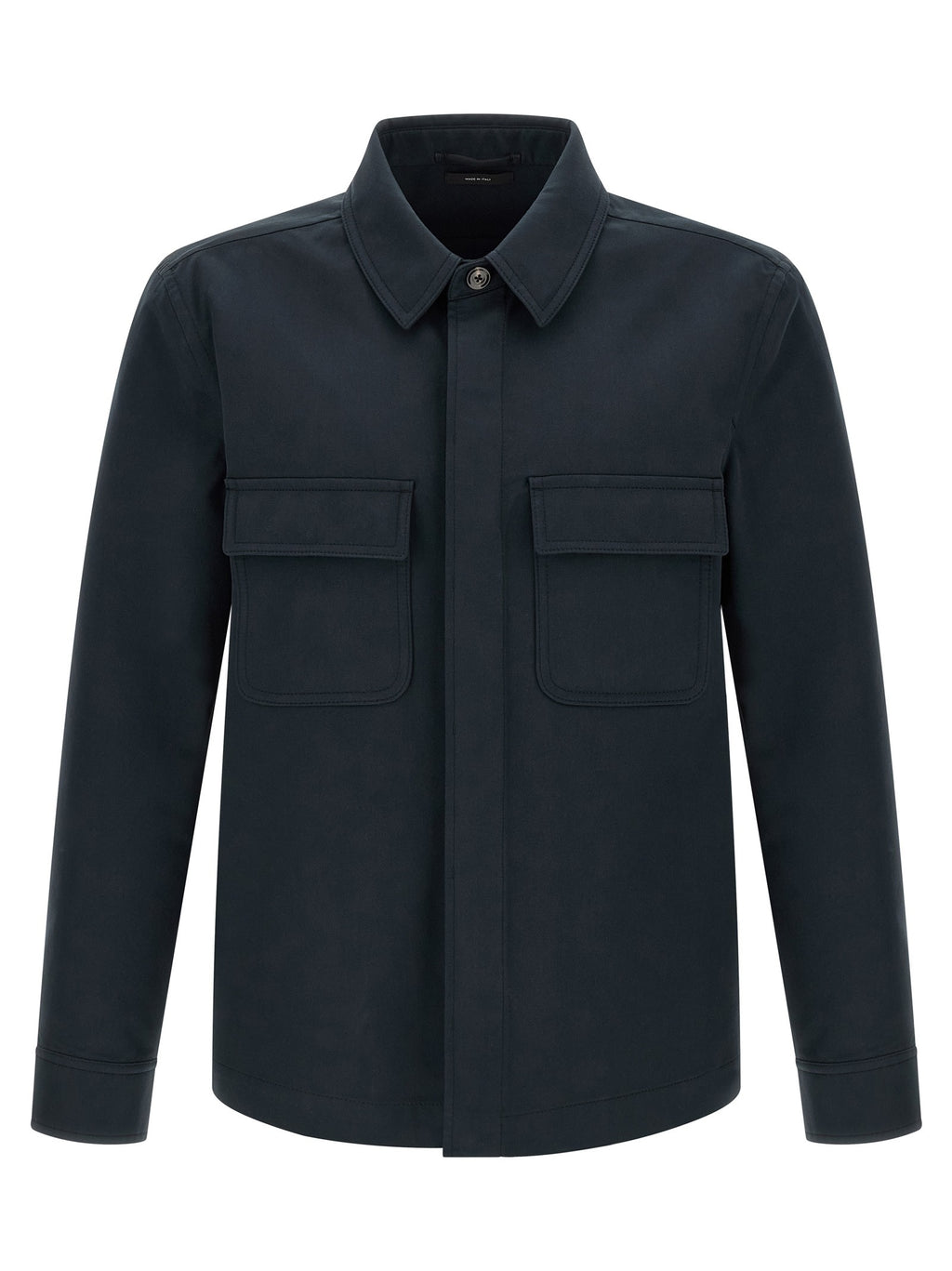 Twill overshirt