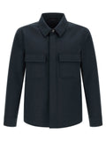 Twill overshirt