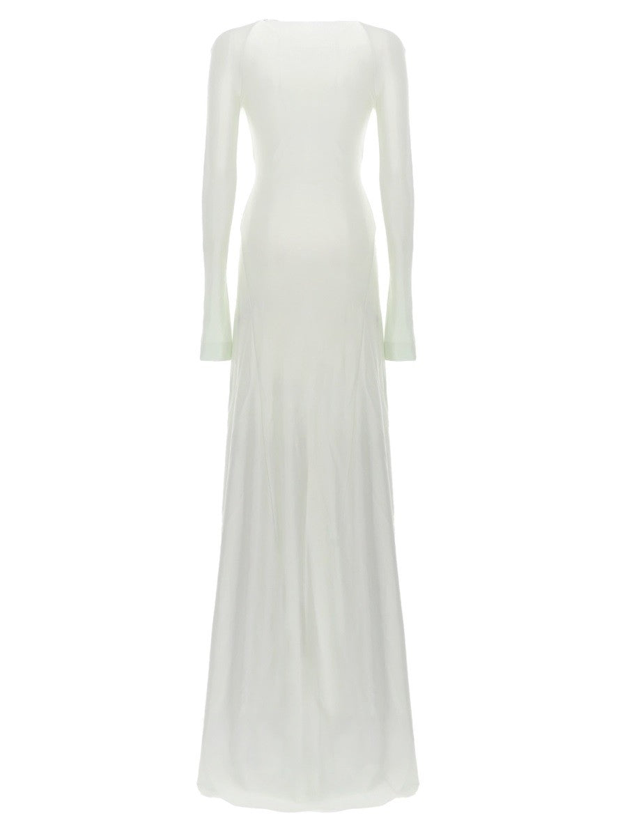 "TWIST WAIST" LONG DRESS 3