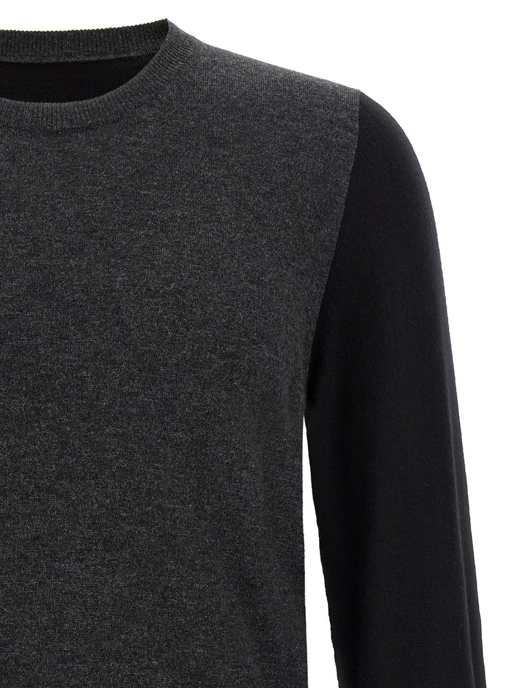 Two-tone wool sweater 3
