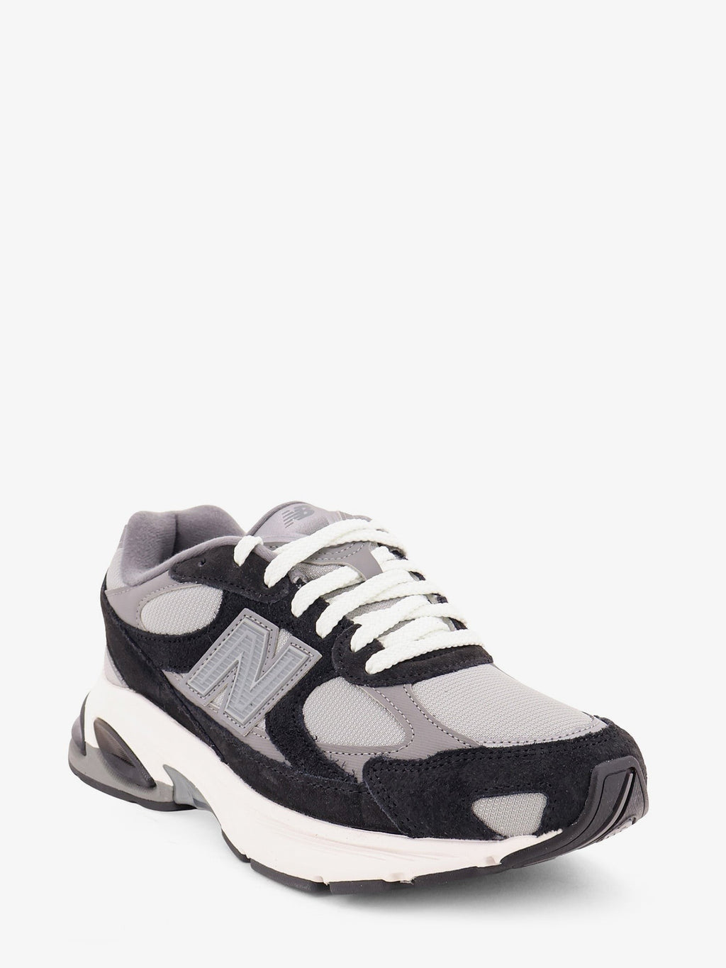 U2010 suede and mesh sneakers 2