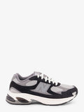 U2010 suede and mesh sneakers