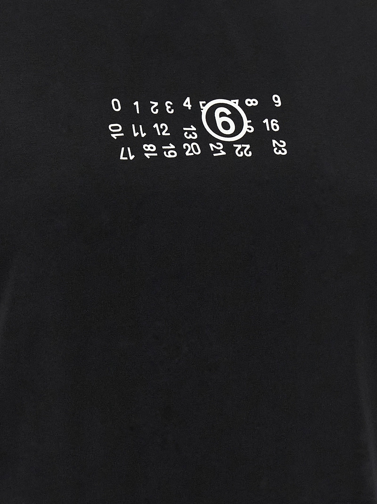 Upside-down print T-shirt 4