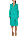 V-NECK DRESS