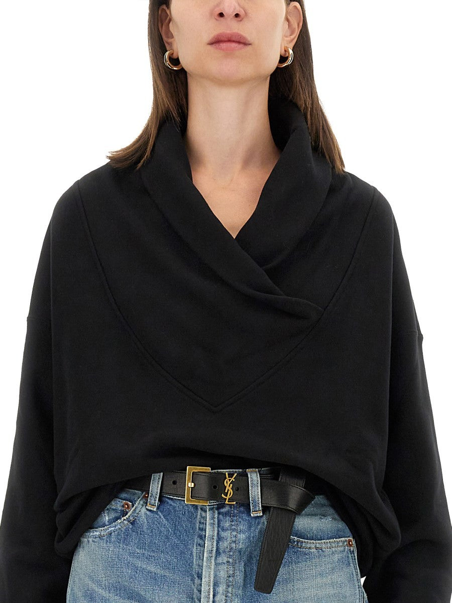 V-NECK SWEATSHIRT 4
