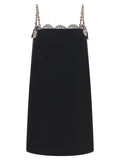 Valentino Garavani crystal embroidery dress