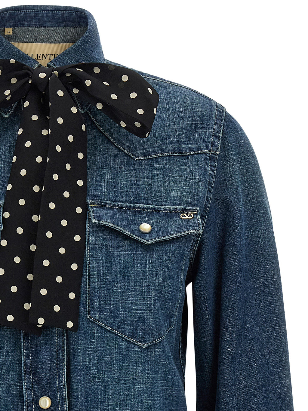 Valentino Garavani denim shirt 3