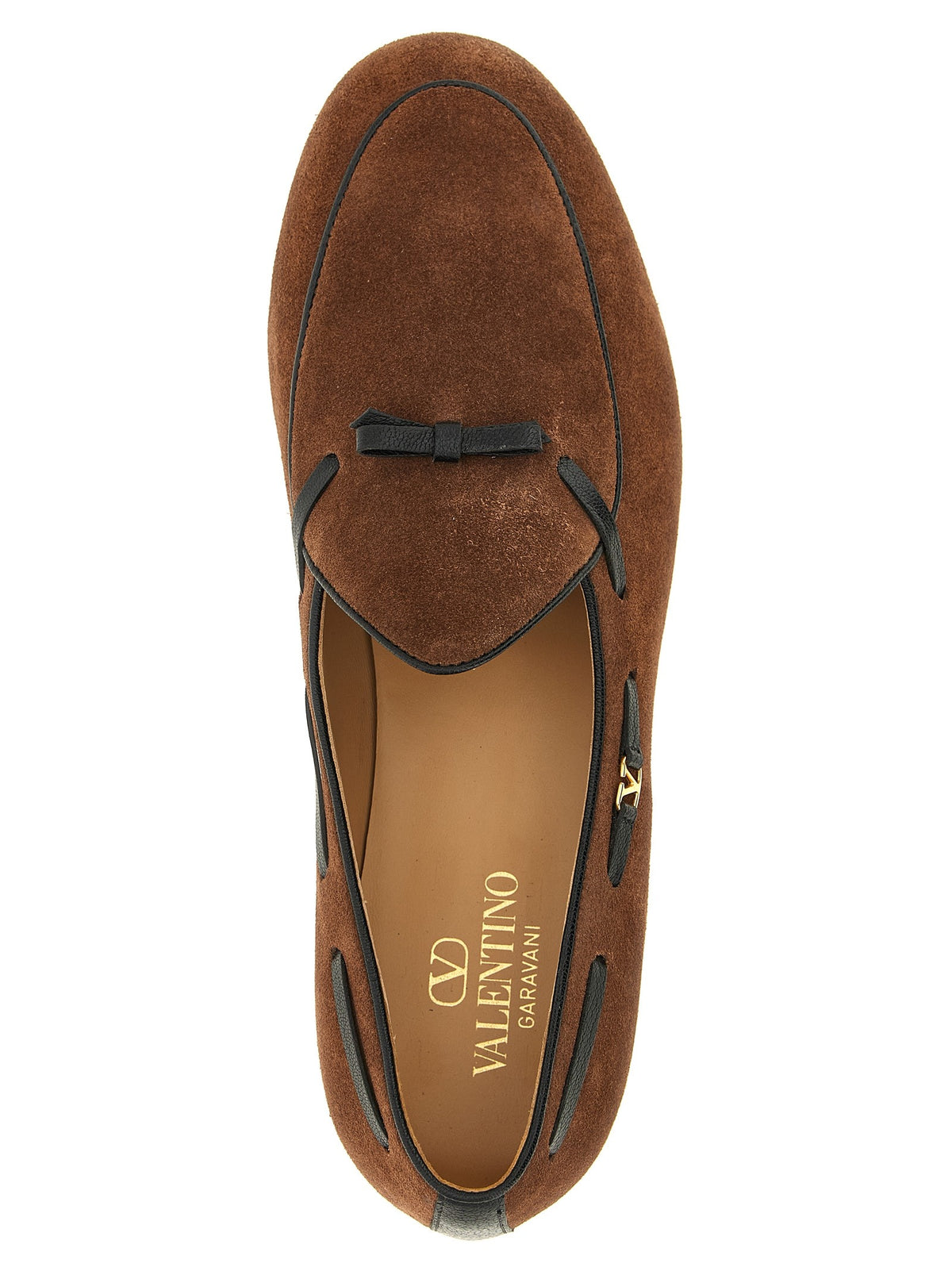 Valentino Garavani loafers brown crust 4