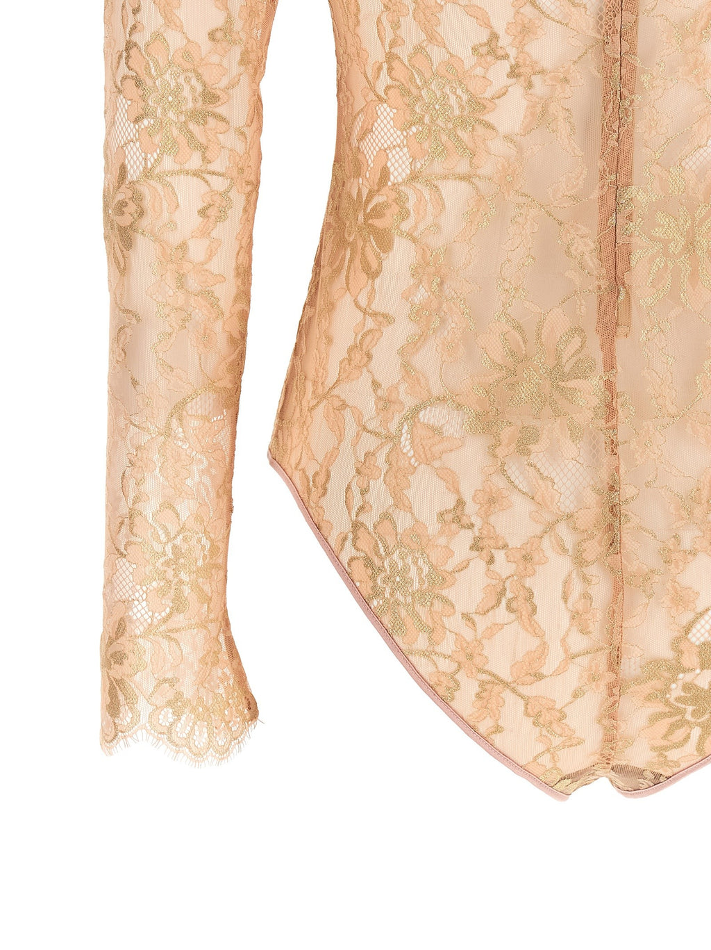 Valentino Garavani lurex lace bodysuit 4
