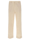 Valentino Garavani turn-up trousers