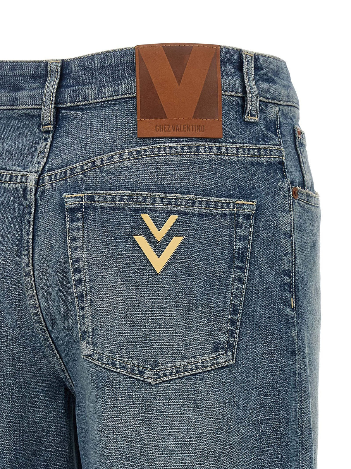 Valentino Garavani 'VGold' jeans 4