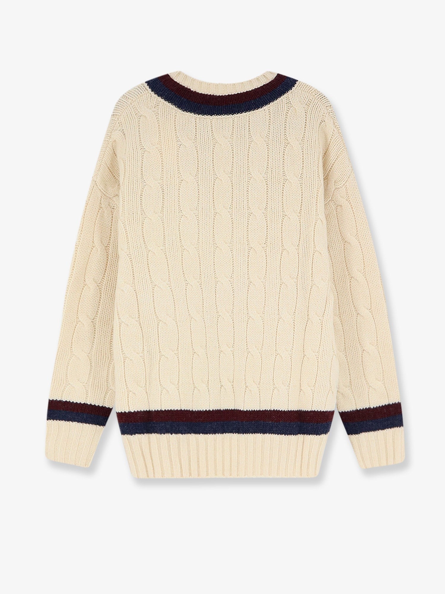 Valiant Cable Knit Wool Sweater 2
