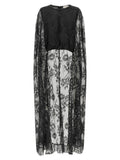 'Valiant Lace caped Top' top