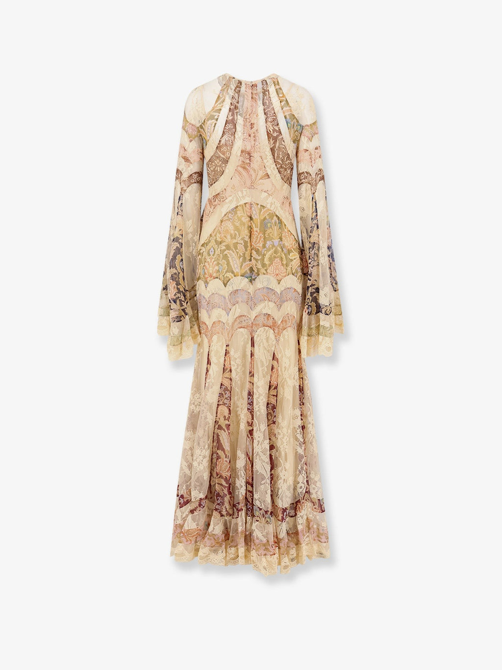 Valiant Panelled Gown silk dress 2