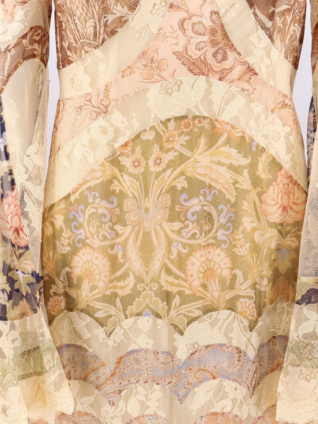 Valiant Panelled Gown silk dress 3