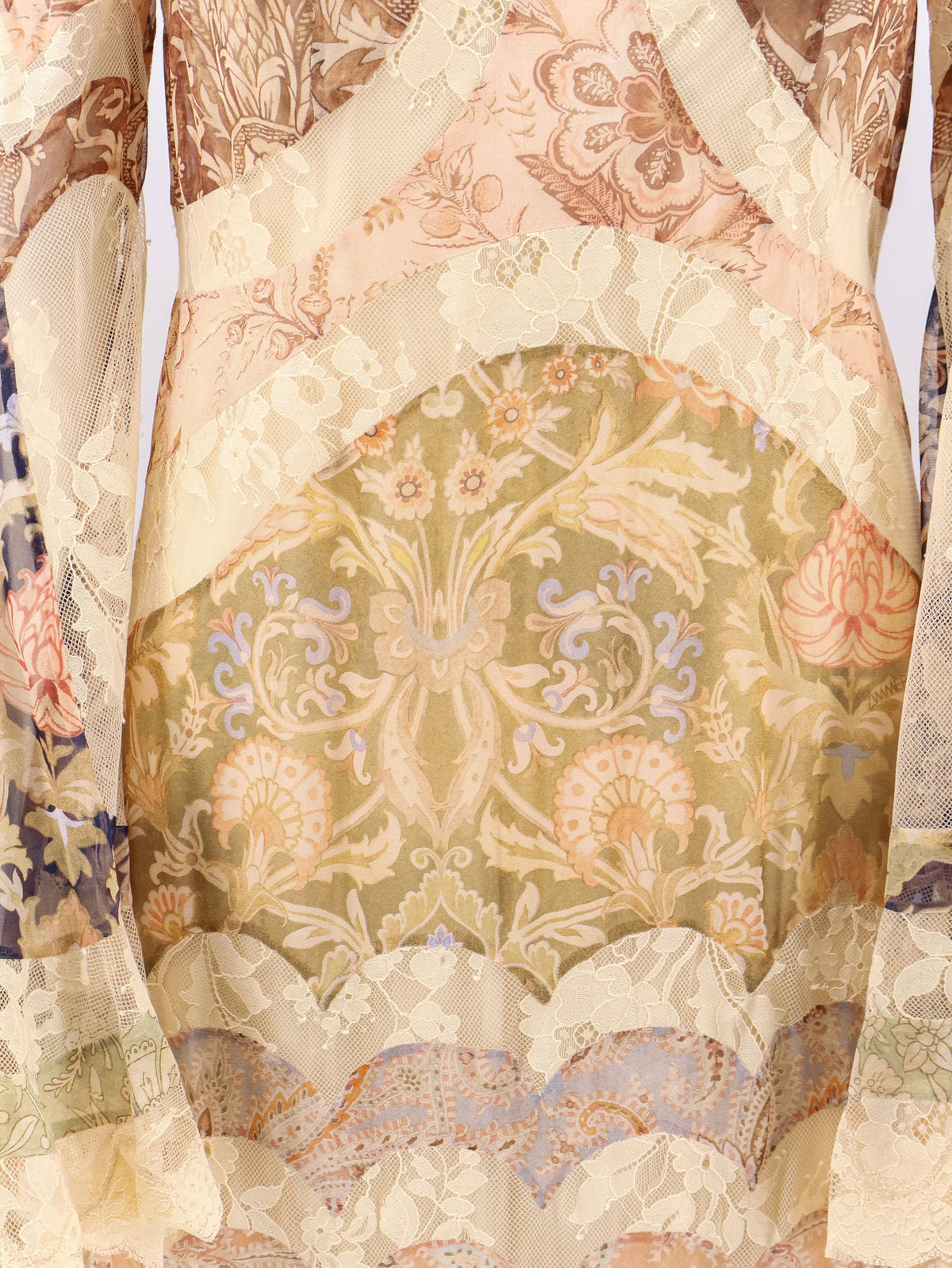 Valiant Panelled Gown silk dress 3