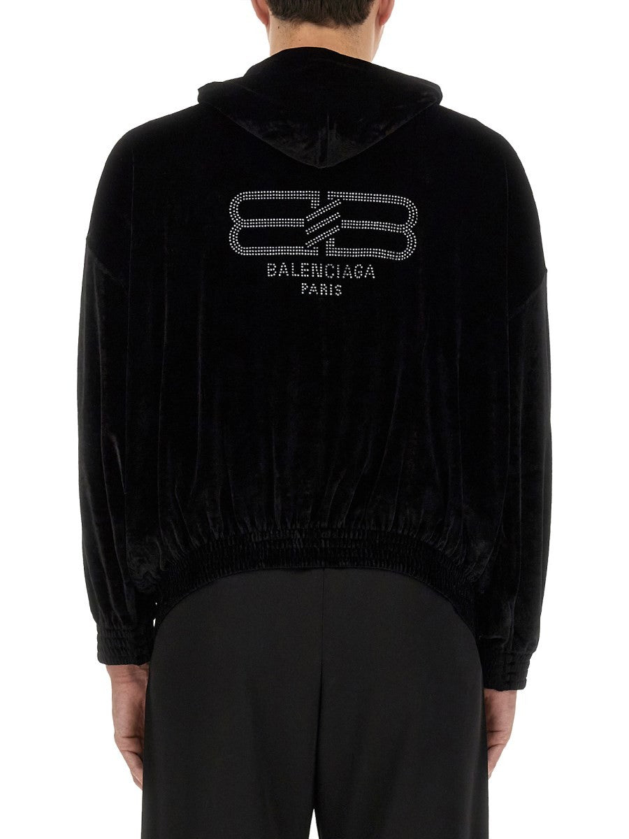VELVET SWEATSHIRT 3