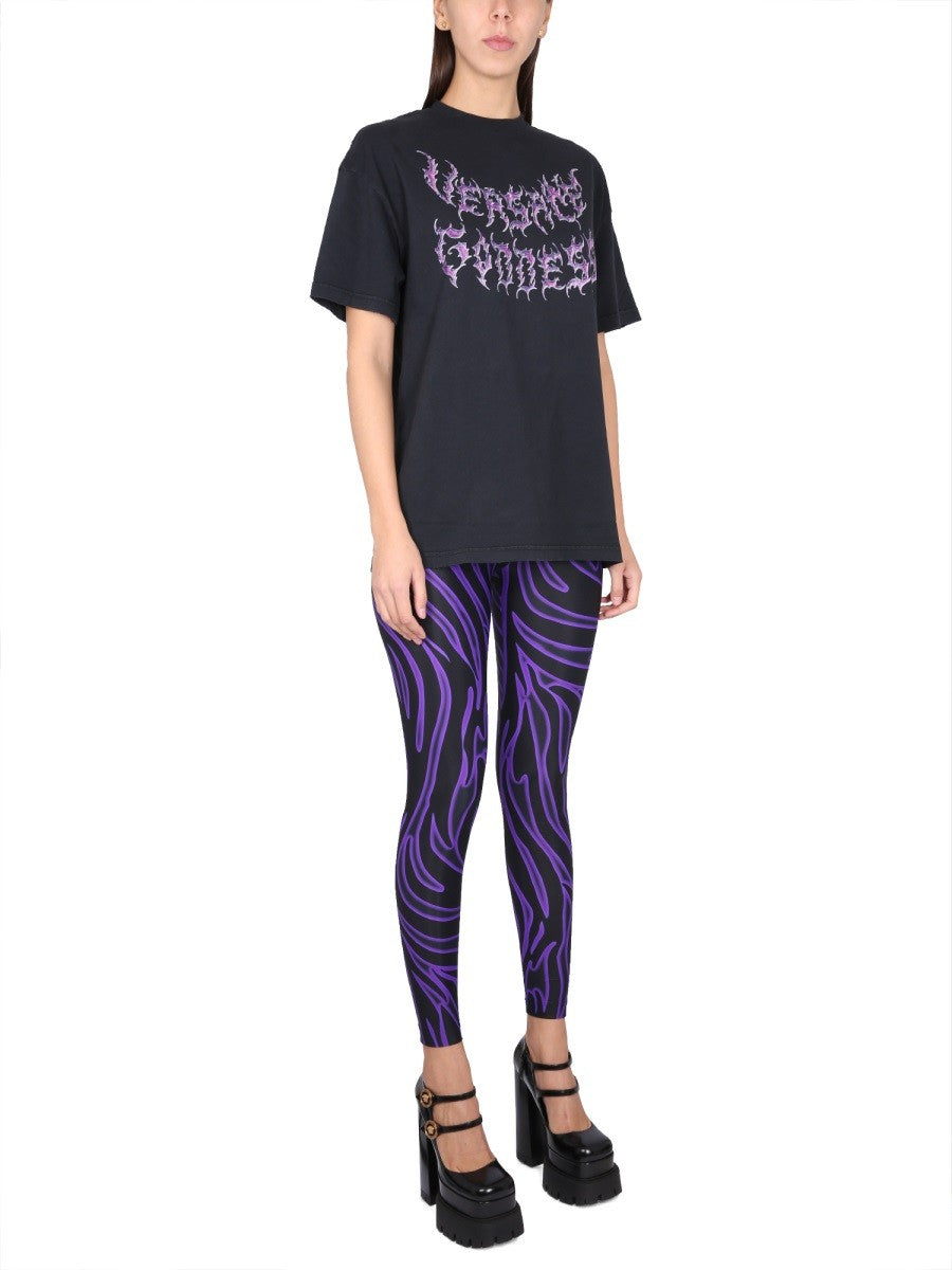 VERSACE GODDESS OVERSIZED T-SHIRT 2