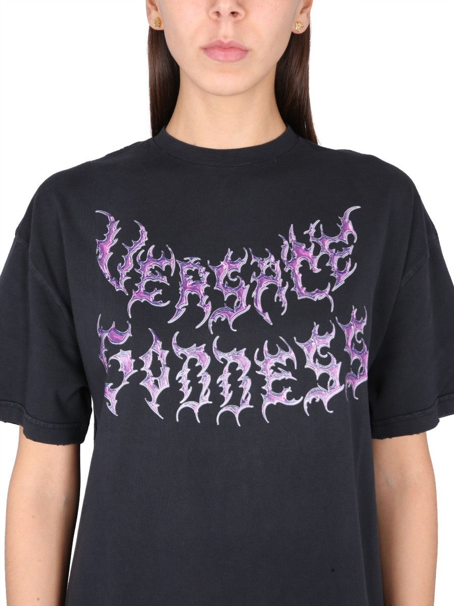 VERSACE GODDESS OVERSIZED T-SHIRT 4