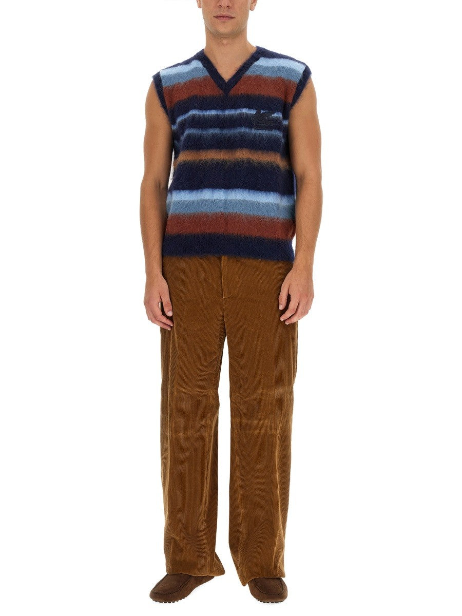 VEST WITH STRIPE PATTERN 2