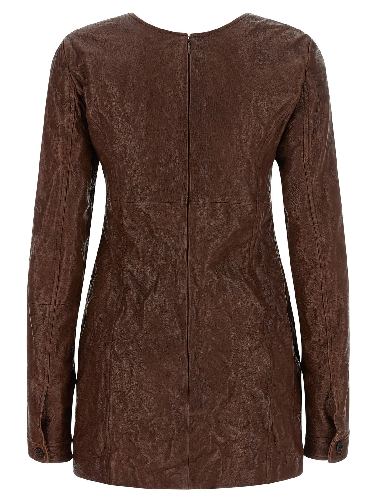 Vintage leather dress 2