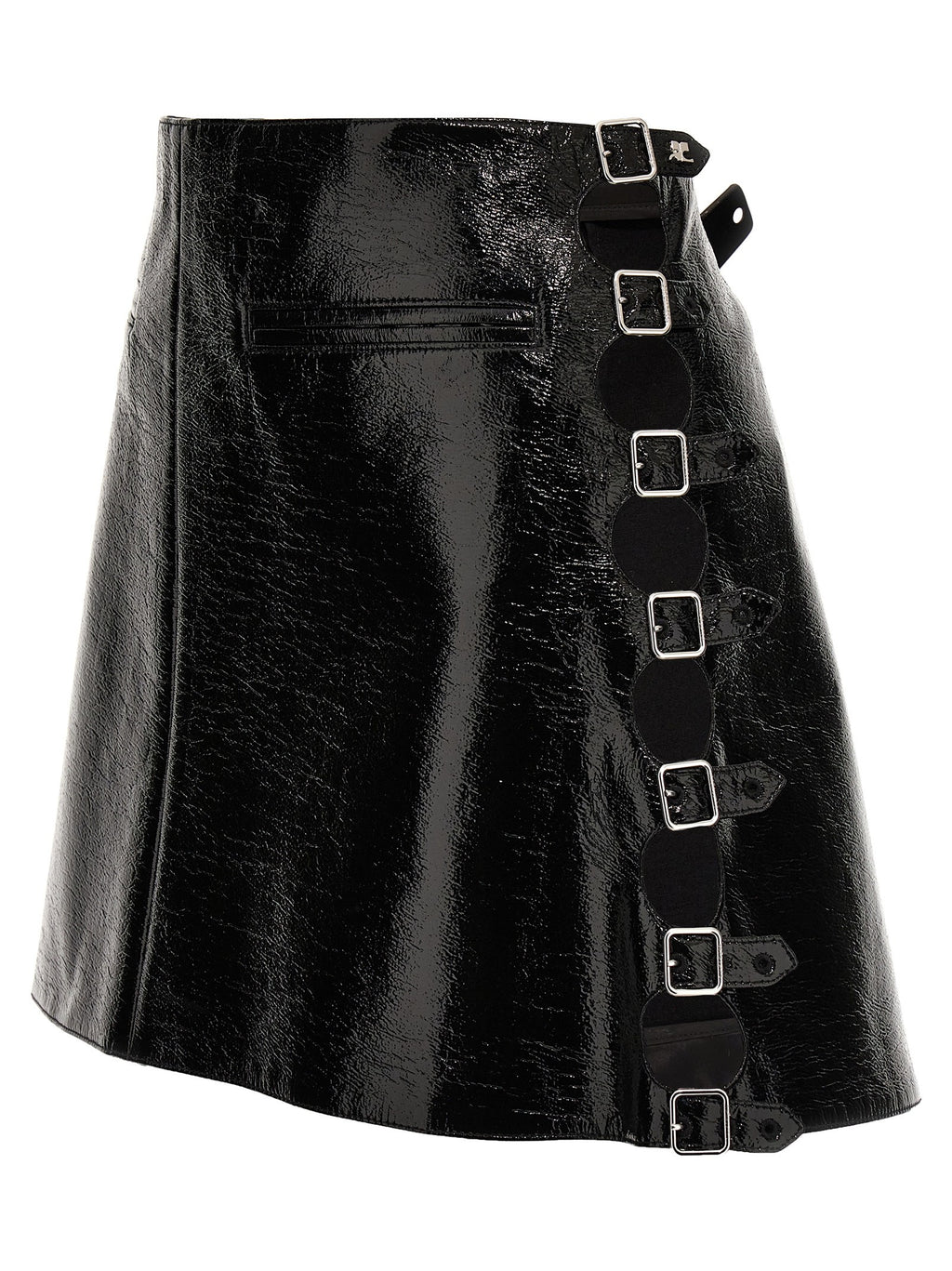 Vinyl miniskirt 3