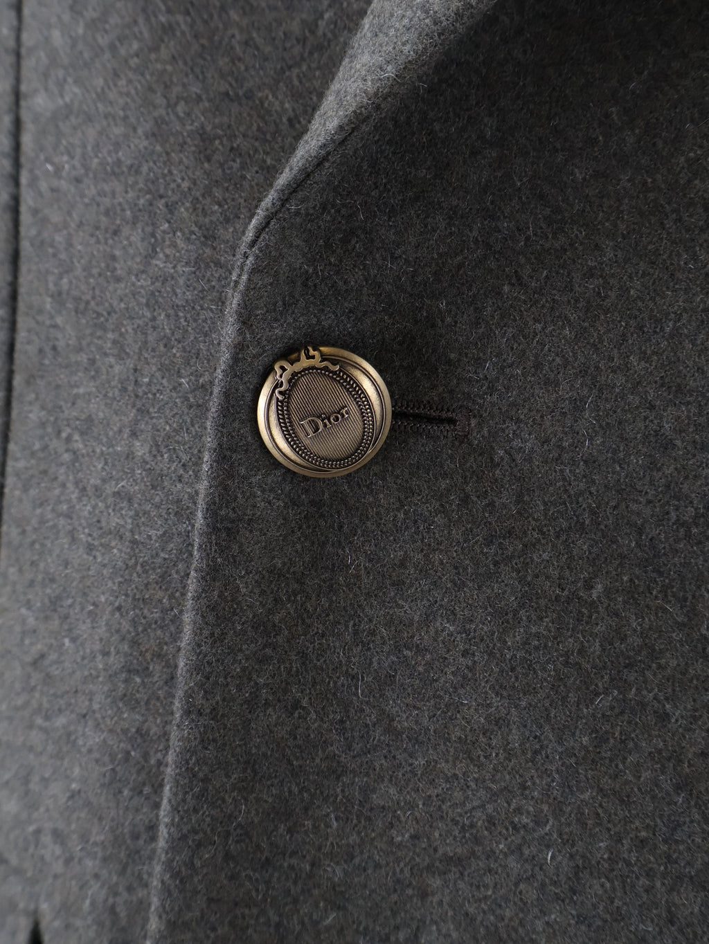 Virgin wool and cashmere flannel double-breasted blazer 3