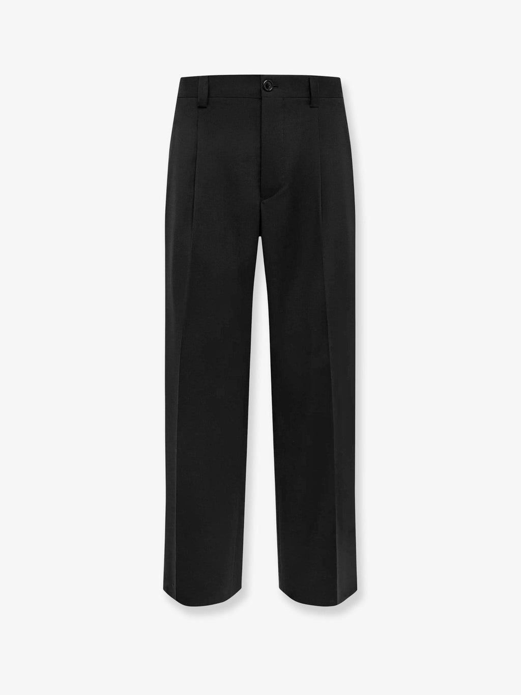Virgin wool blend trousers