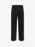 Virgin wool blend trousers