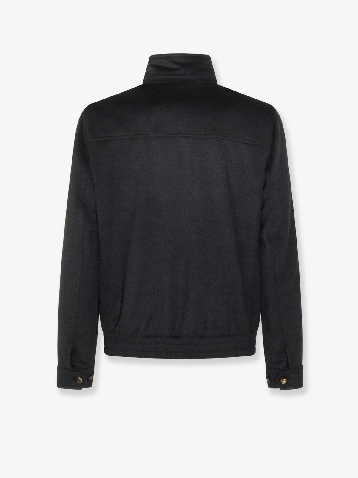 Virgin wool jacket with zip 2