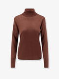 Virgin wool turtleneck