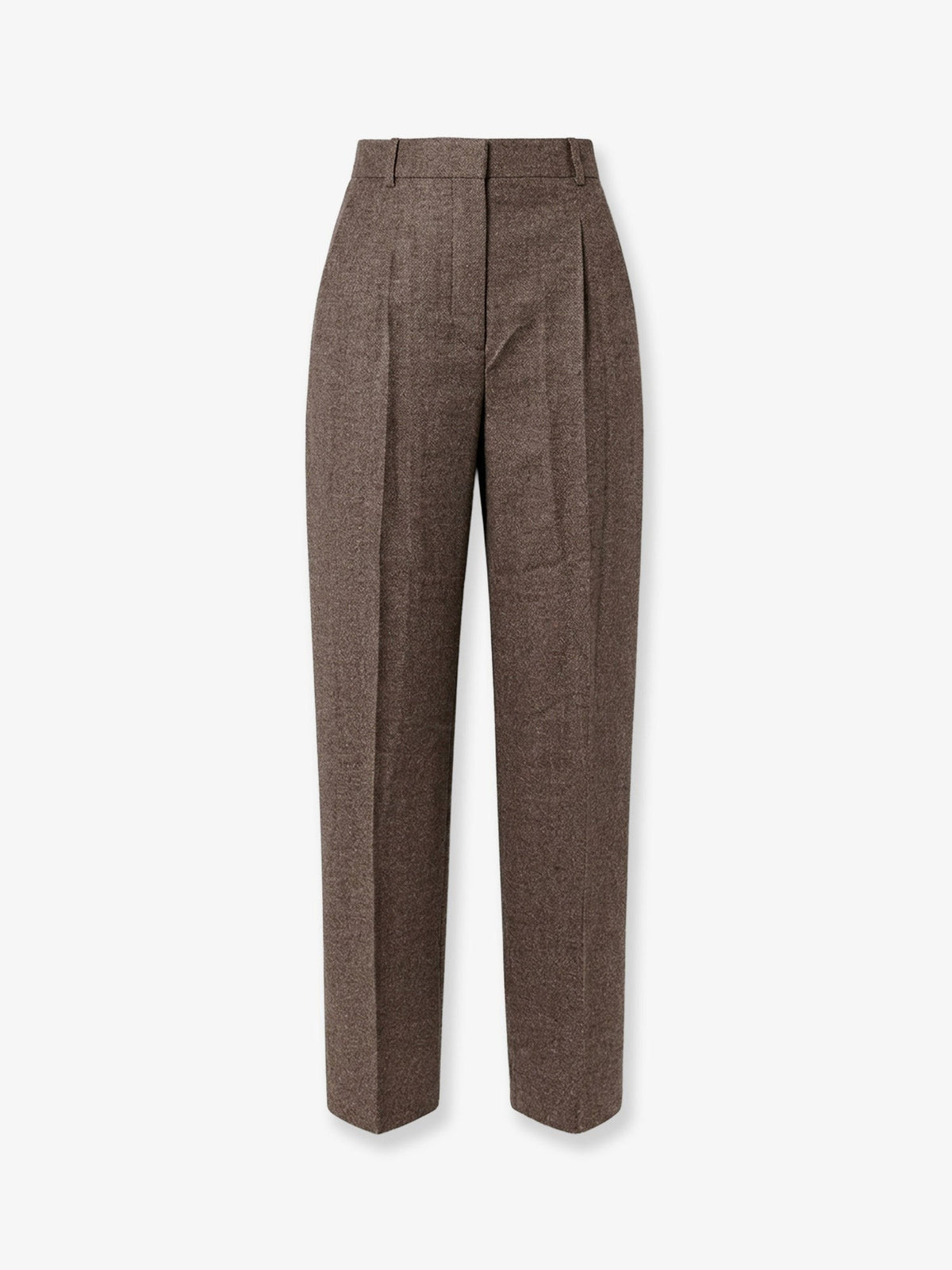 Viscose and certified wool trousers