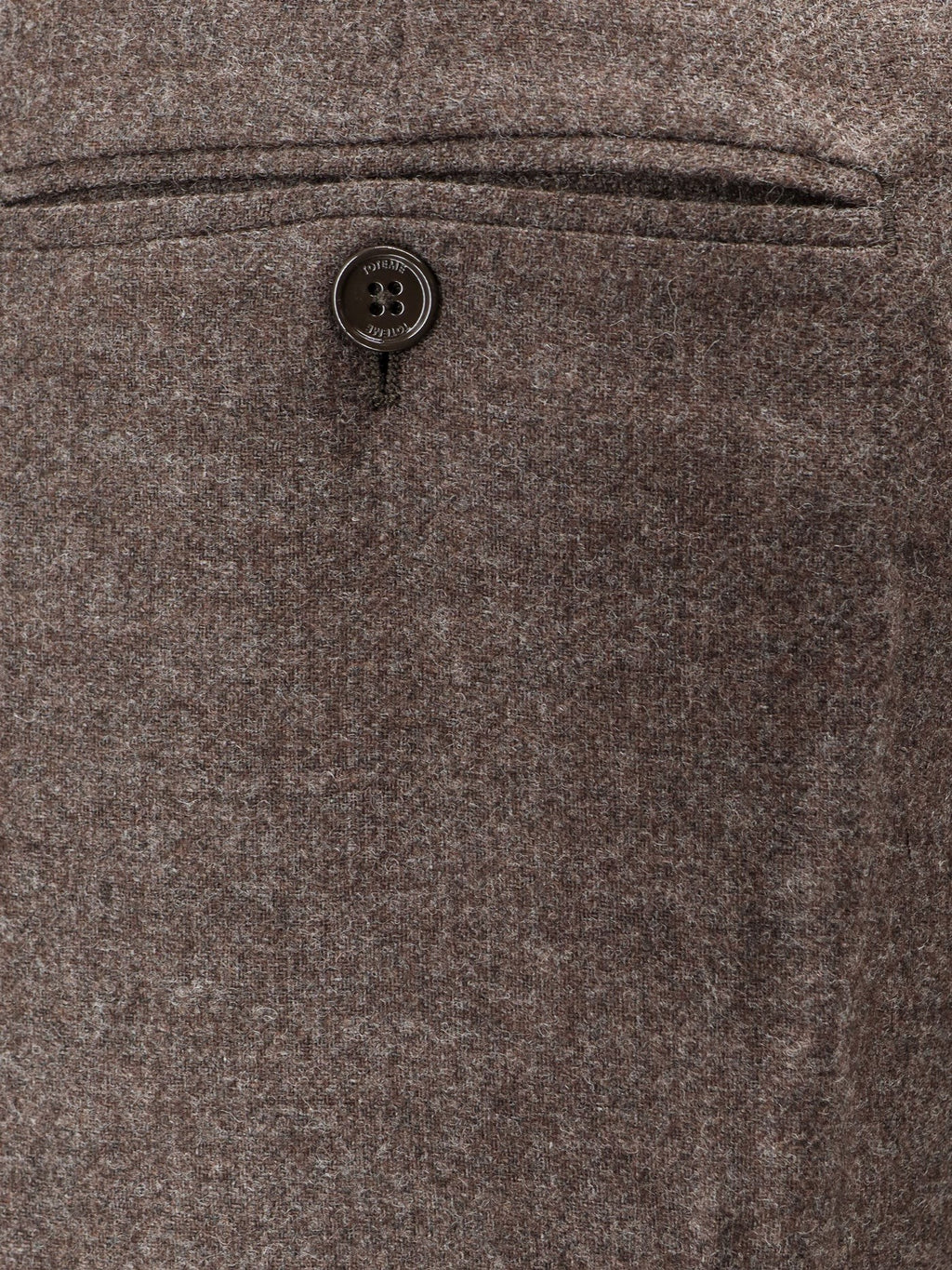Viscose and certified wool trousers 3