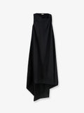 Viscose and lyocell blend dress