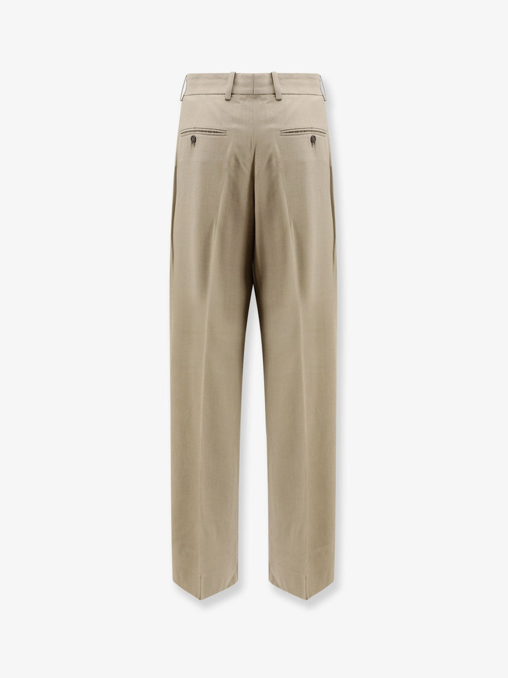 Viscose and wool trousers 4