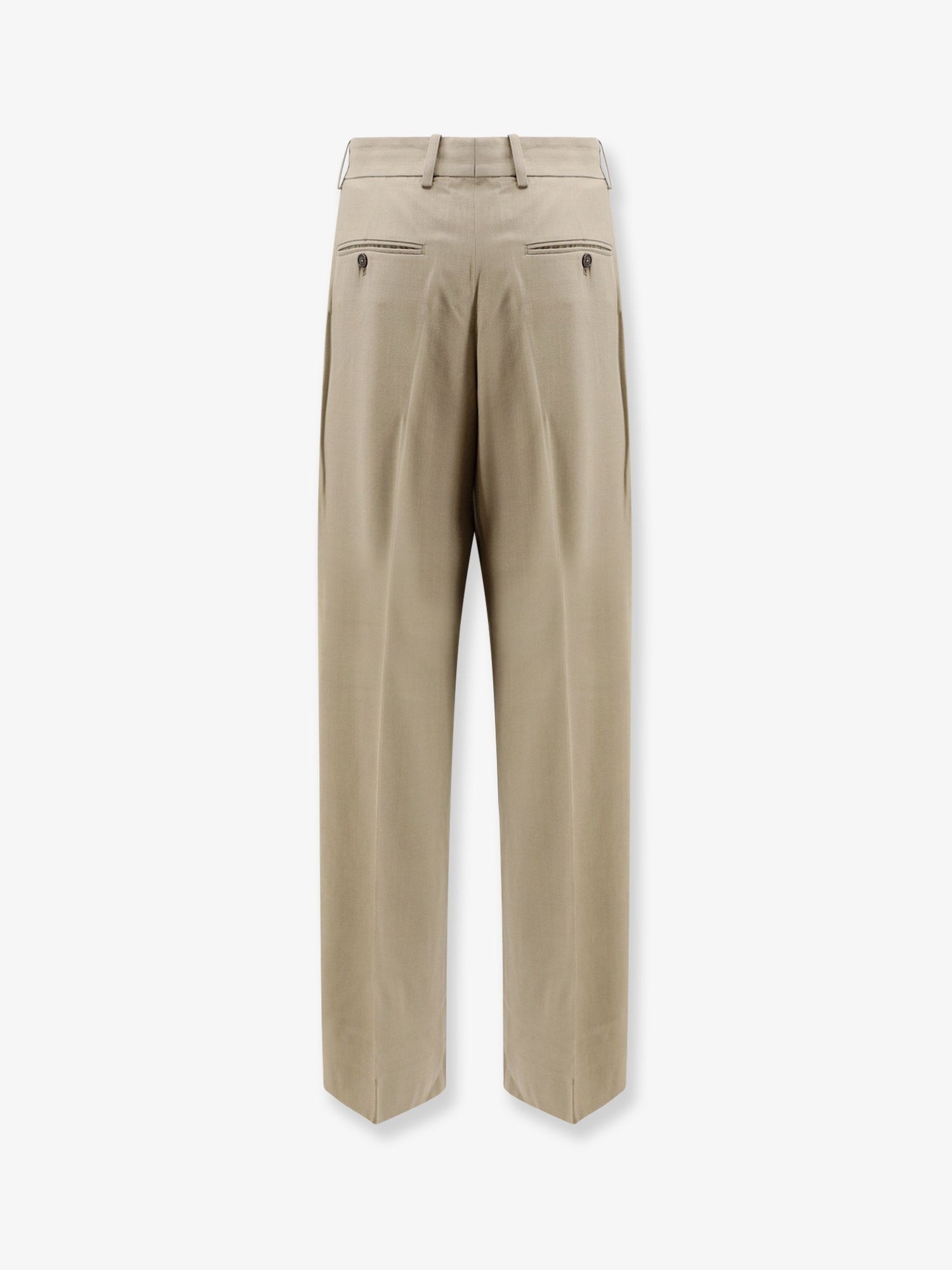 Viscose and wool trousers 4
