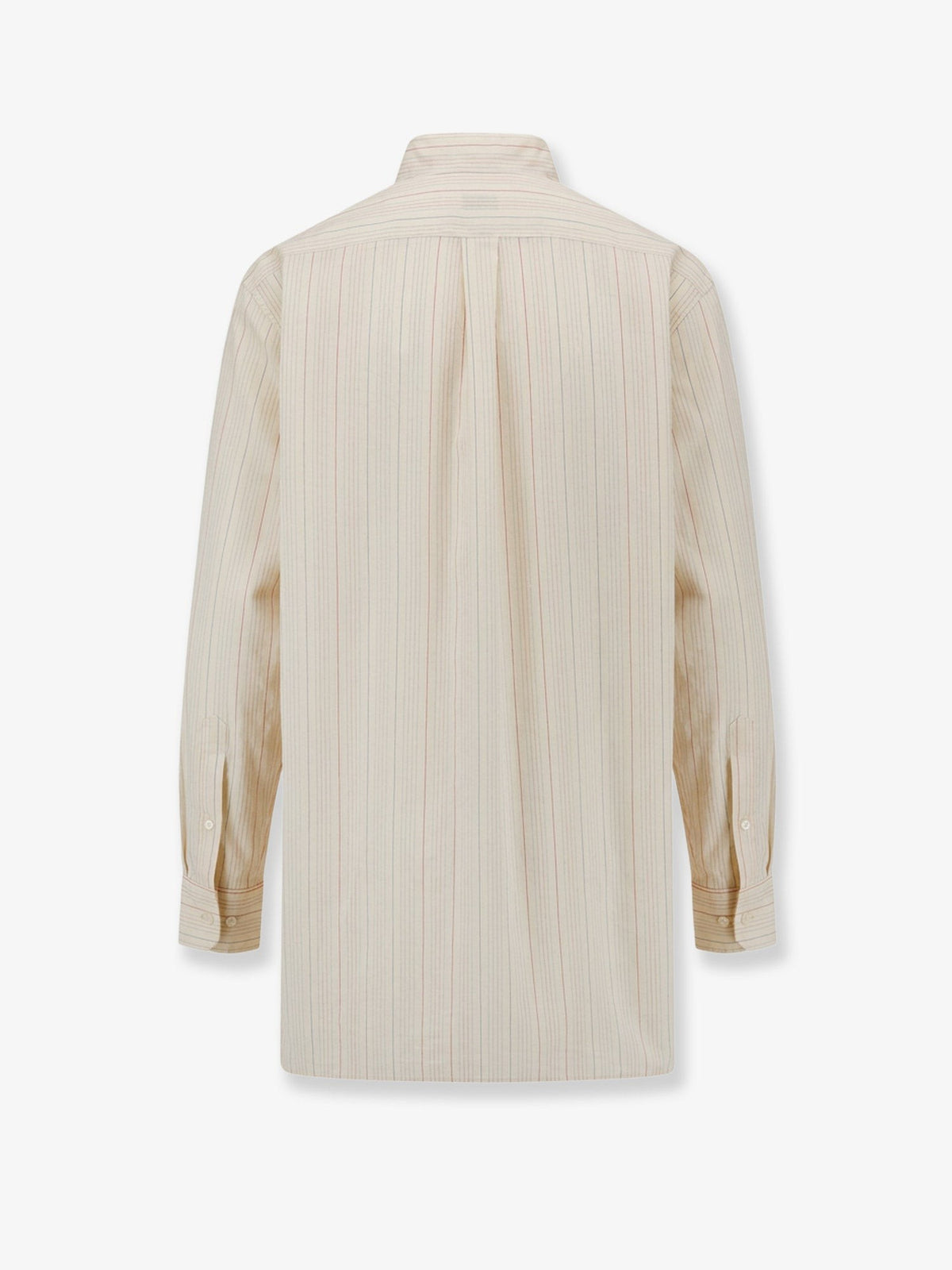 Viscose blend shirt with striped pattern 2