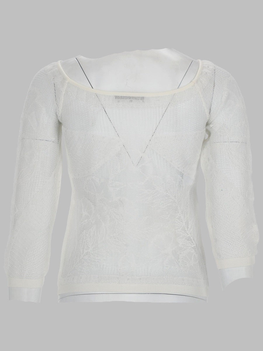 viscose net knit top 2