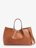 VLogo Signature Leather Tote Bag