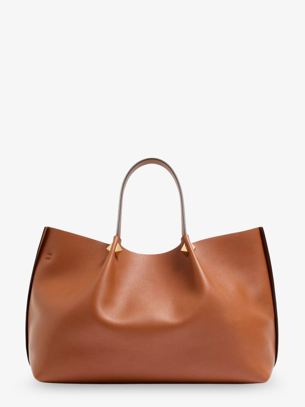 VLogo Signature Leather Tote Bag 2