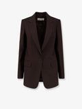 Voles striped viscose blazer