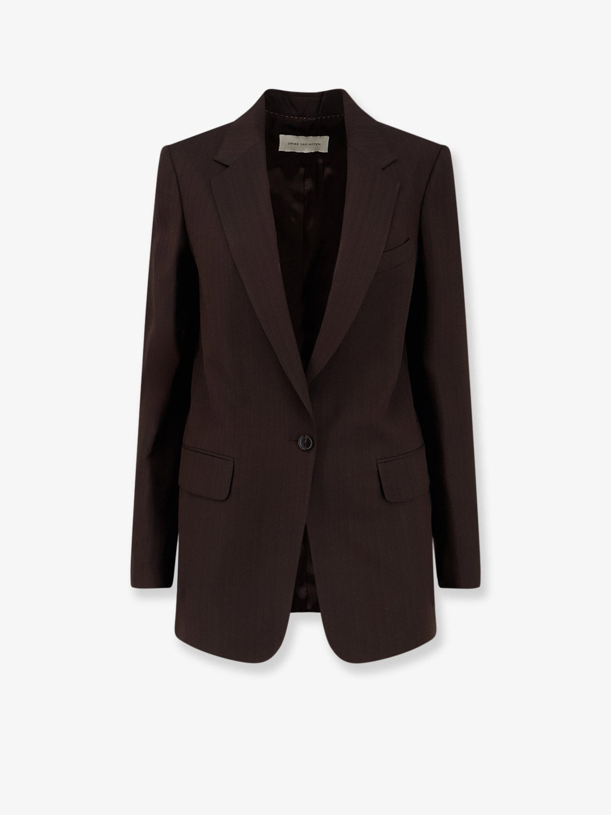 Voles striped viscose blazer