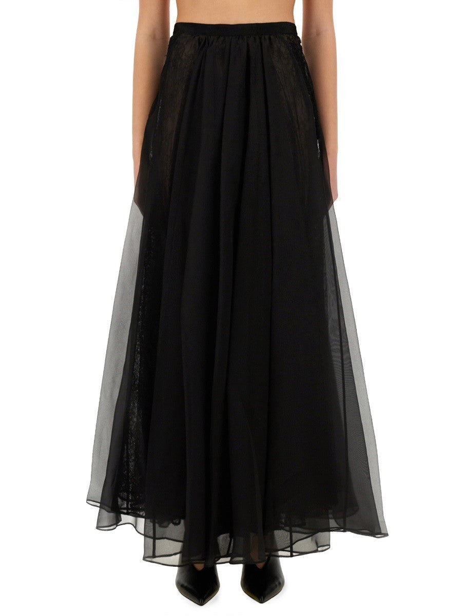 "VOLUMINOUS" MAXI SKIRT