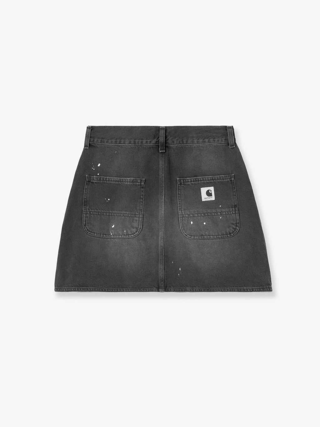 W'Maeve Double Knee black denim skirt 2