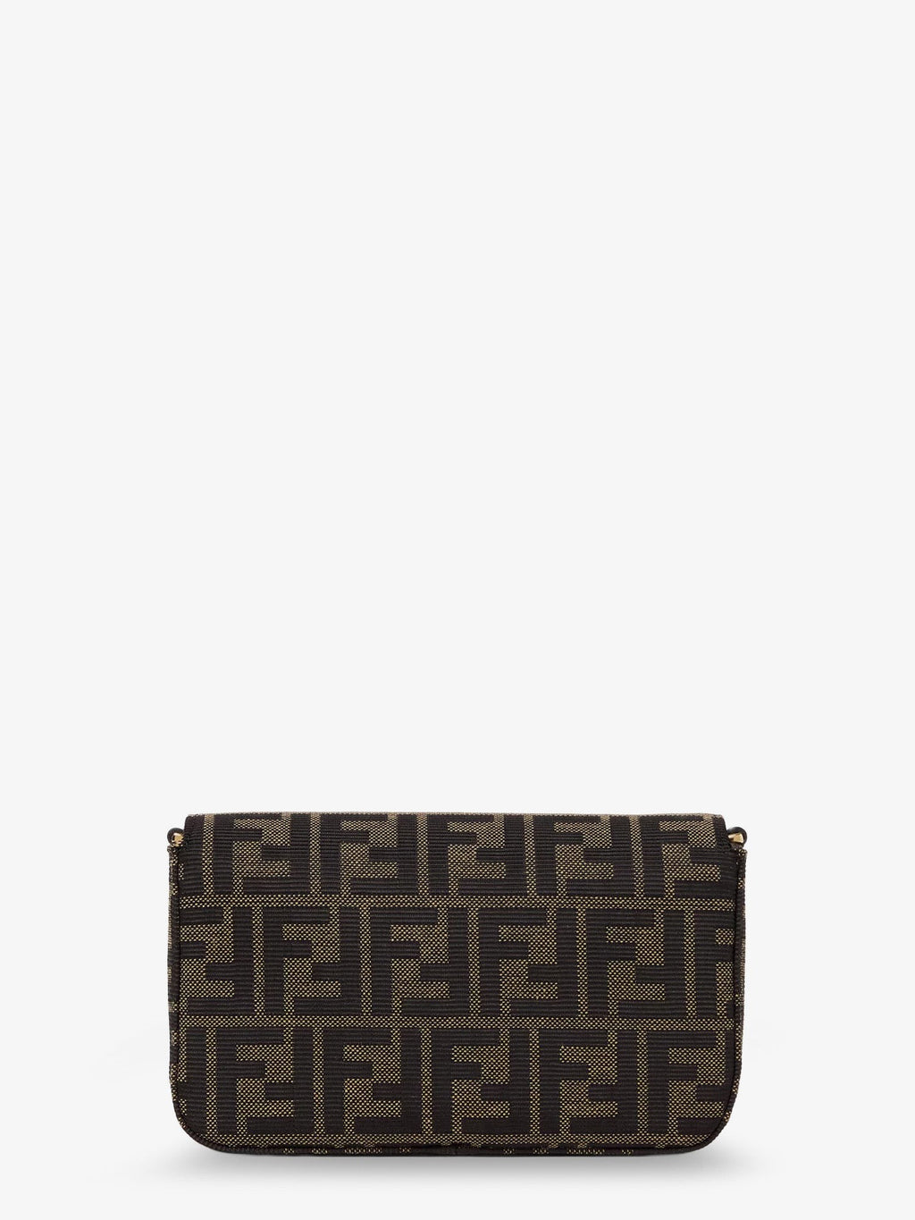 Wallet on Chain Tube FF Zucca Fabric crossbody bag 2