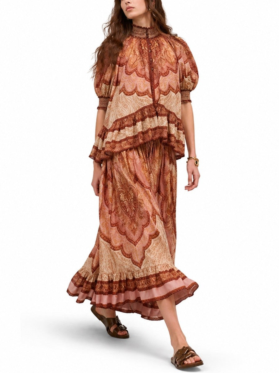 "WANDERLUST" LONG SKIRT 2