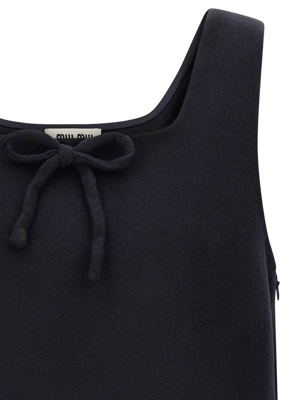 'Waxed Double Wool' dress 3