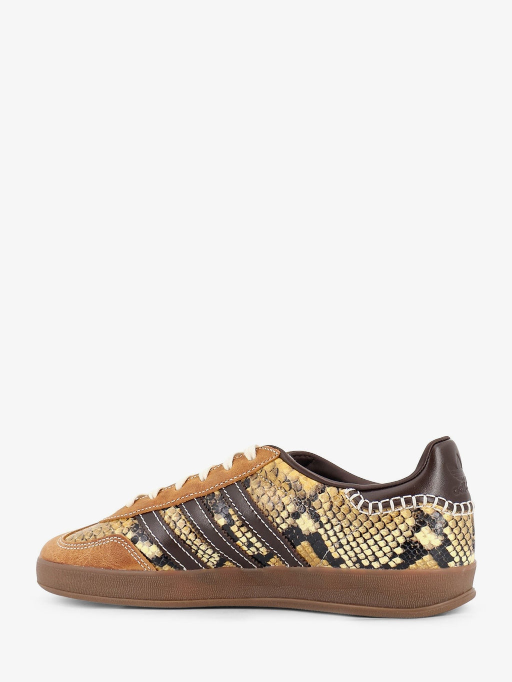 WB Gazelle Snake leather sneakers with python print 3